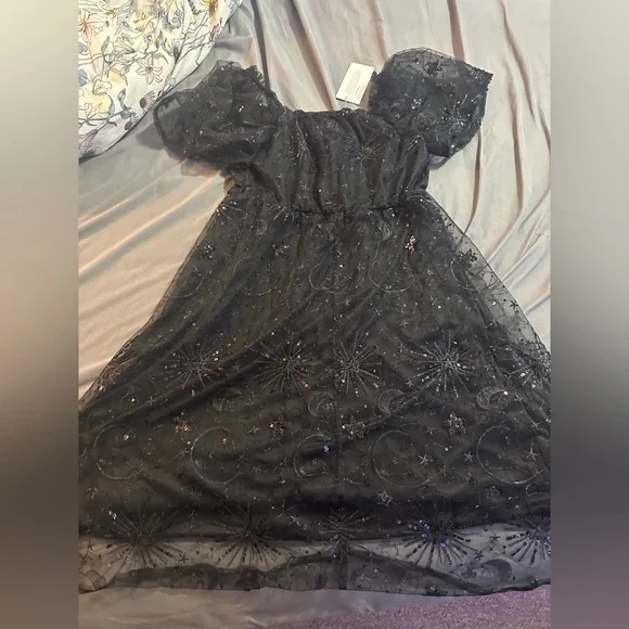 Black Starry Dress - Picture 7 of 7